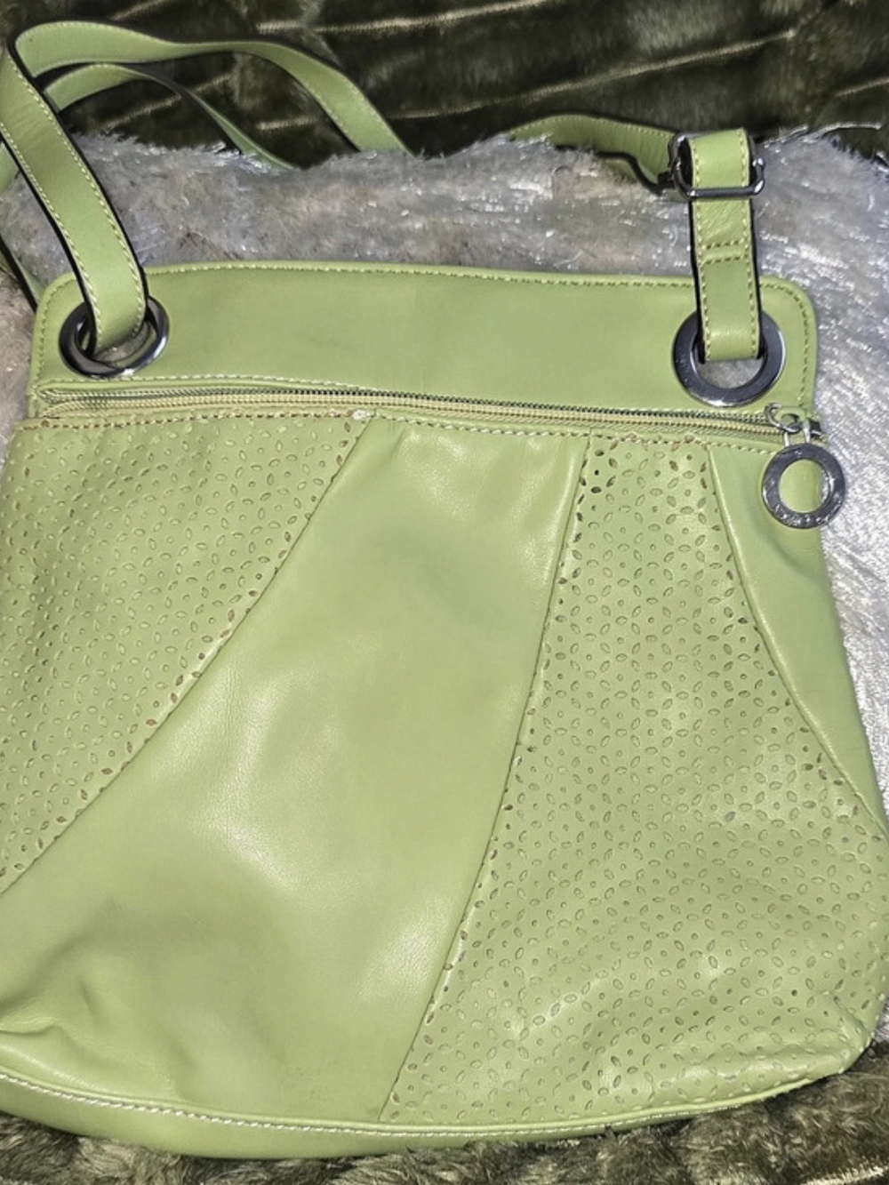 Nine West Green Shoulder Bag